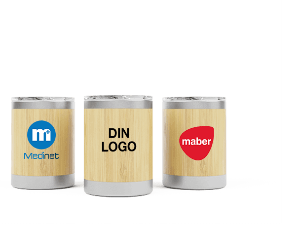 Crew Bamboo - Logomerkede reisekopper Crew Bamboo - Logomerkede reisekopper