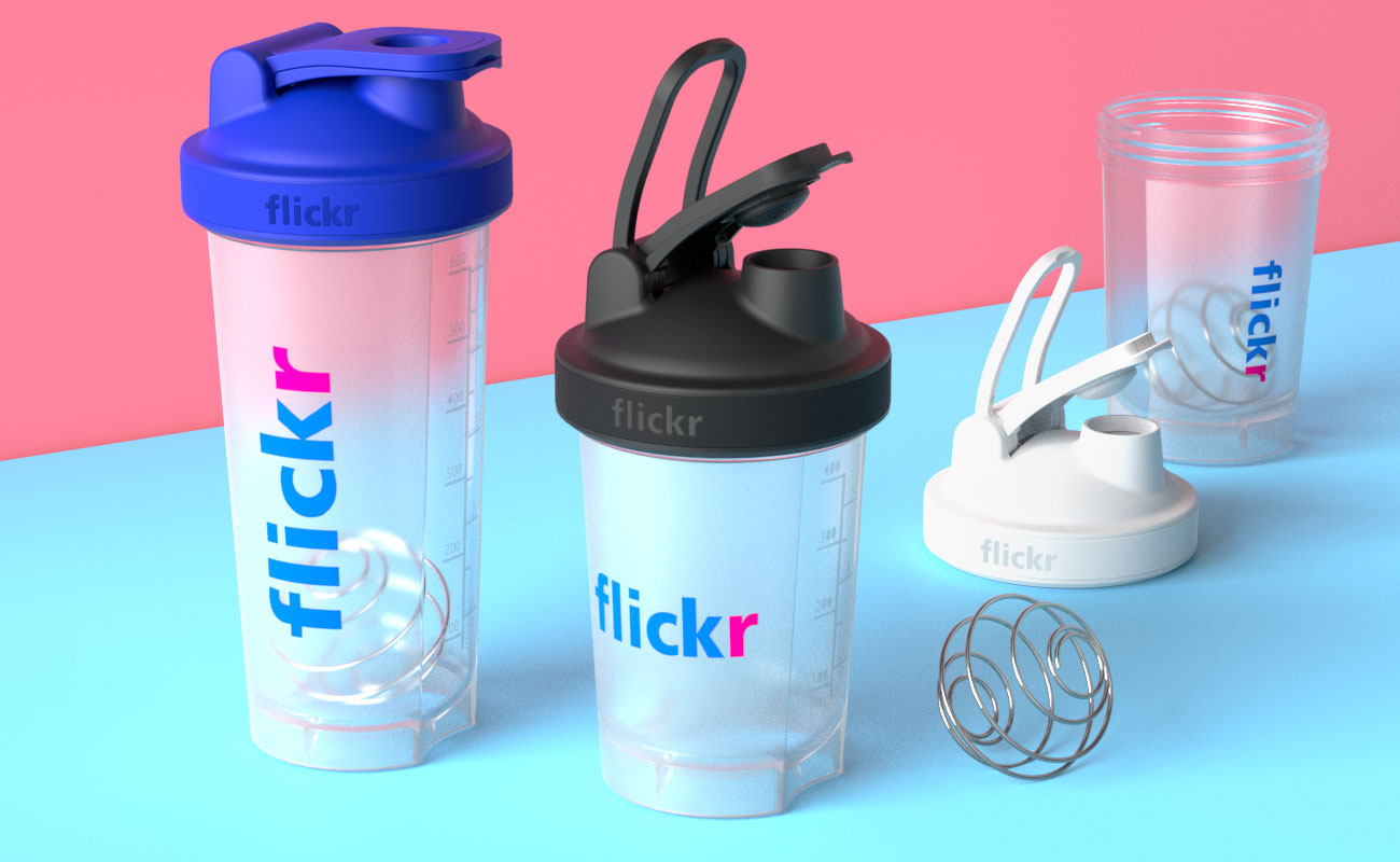 Mix - Shakerflasker med logo